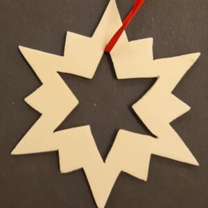 Traditioneller Holzstern