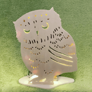 Holzeule (Höhe: 20cm)