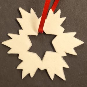 Traditioneller Holzstern